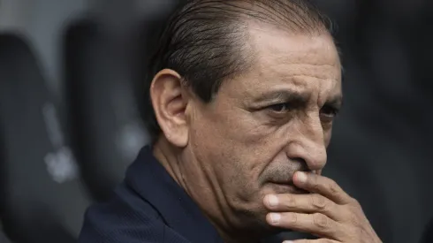 Ramon Diaz tecnico do Vasco durante partida contra o Botafogo no estadio Engenhao pelo campeonato Carioca 2024. Foto: Jorge Rodrigues/AGIF