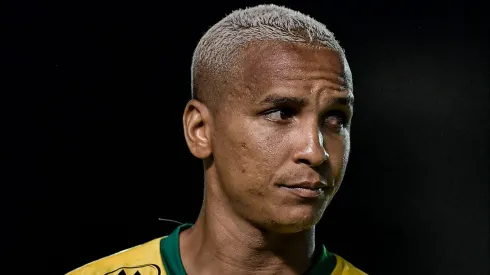 Deyverson jogador do Cuiaba durante partida contra o Portuguesa no estadio Luso Brasileiro pelo campeonato Copa Do Brasil 2024. Foto: Thiago Ribeiro/AGIF