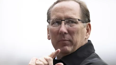 RJ - RIO DE JANEIRO - 27/08/2023 - BRASILEIRO A 2023, BOTAFOGO X BAHIA - John Textor Dono dar SAF do Botafogo antes da partida contra o Bahia no estadio Engenhao pelo campeonato Brasileiro A 2023. Foto: Jorge Rodrigues/AGIF