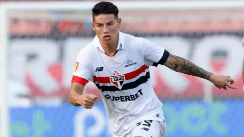 Carpini abriu o jogo sobre James Rodríguez no Sâo Paulo (Foto: Rubens Chiri/Saopaulofc.net/Divulgação)
