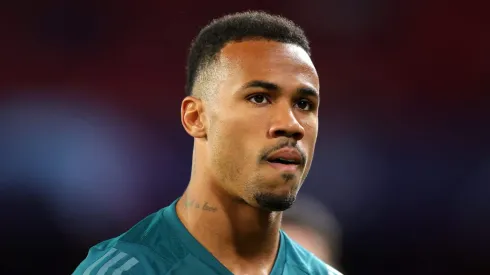 Gabriel Magalhães, do Arsenal (Photo by Fran Santiago/Getty Images)