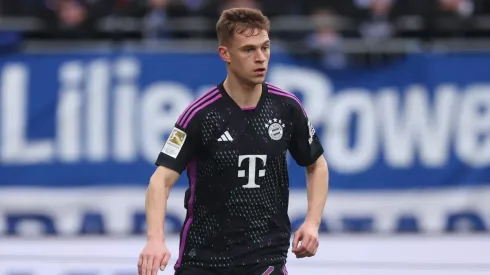 Joshua Kimmich of Bayern Muenchen . (Photo by Alex Grimm/Getty Images) (Photo by Alex Grimm/Getty Images)