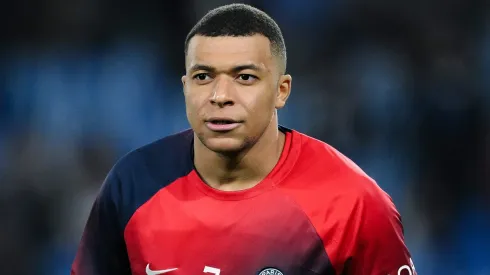 Kylian Mbappe of Paris Saint-Germain . (Photo by David Ramos/Getty Images)