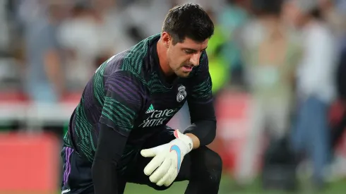 Thibaut Courtois of Real Madrid  (Photo by Fran Santiago/Getty Images)
