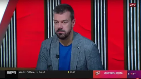 O comentarista surpreendeu ao apontar o destino do Grêmio (Foto: Reprodução/ESPN)