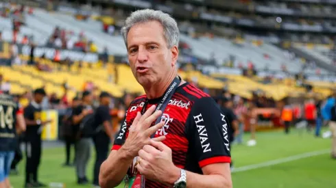 Rodolfo Landim garantiu novo patrocínio para o Clube (Foto: Gilvan de Souza/CR Flamengo/Divulgação)