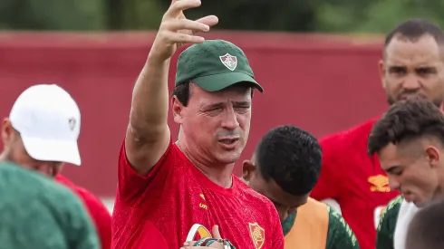 Diniz recebeu boas notícias no Fluminense (Foto: Lucas Merçon/Fluminense FC/Divulgação)