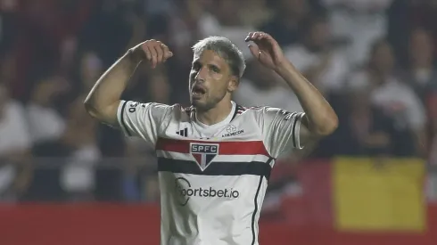 Calleri sonha com Messi. Foto: Miguel Schincariol/Getty Images