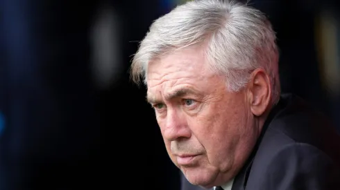 Ancelotti vai pra noite. Foto: Juan Manuel Serrano Arce/Getty Images