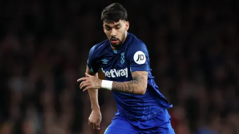 Paqueta of West Ham . (Photo by Catherine Ivill/Getty Images)