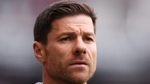 Xabi Alonso, Head Coach of Bayer Leverkusen. (Photo by Alex Grimm/Getty Images)