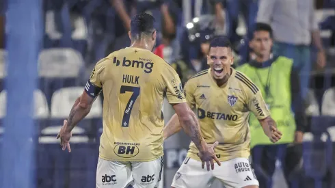 Hulk e Paulinho preocupam adversário do Atlético (Foto: Pedro Souza / Atlético / Divulgação)