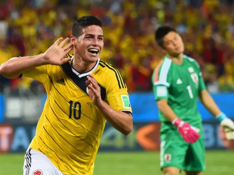 Quarteto do São Paulo com James Rodrígue é destaque na Argentina