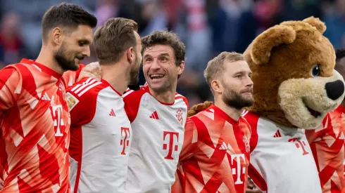 Thomas Müller of FC Bayern München . (Photo by Sebastian Widmann/Getty Images)