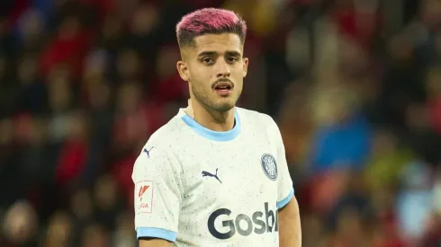 Yan Couto of Girona . (Photo by Rafa Babot/Getty Images)