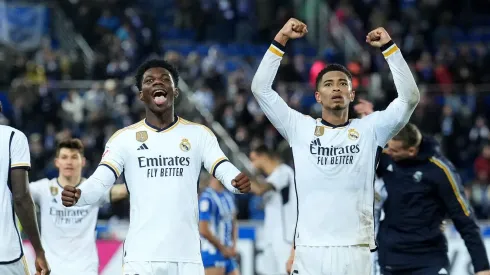 Titular do Real Madrid vira dúvida para enfrentar o Manchester City pela Champions League.(Photo by Juan Manuel Serrano Arce/Getty Images)
