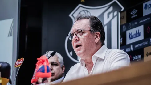 Marcelo Teixeira abriu o jogo sobre bastidores do Santos (Foto: Guilherme Greghi/Flickr do Santos/Divulgação)