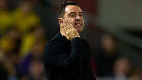 Xavi Hernandez of FC Barcelona . (Photo by Angel Martinez/Getty Images)
