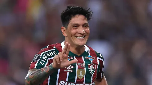 Germán Cano desbanca grandes nomes do futebol brasileiro. Foto: Buda Mendes/Getty Images