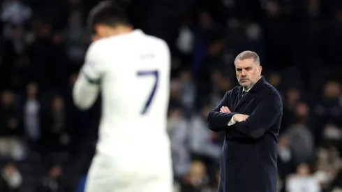 Ange Postecoglou, Manager of Tottenham (Photo by Julian Finney/Getty Images)