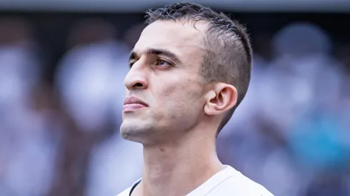 João Schmidt em ação pelo Santos. Foto: Abner Dourado/AGIF