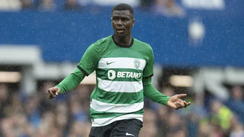 Ousmane Diomande of Sporting (Photo by Jess Hornby/Getty Images)