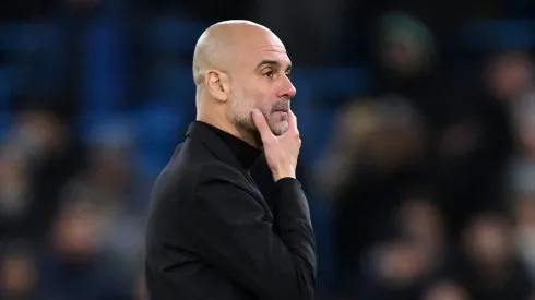 Pep Guardiola, técnico do Manchester City (Foto: Stu Forster/Getty Images)