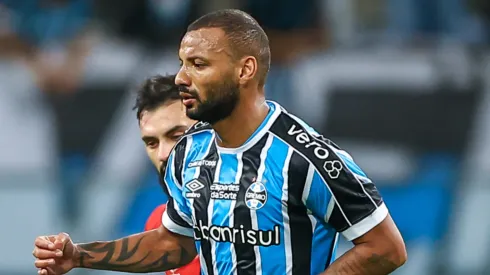 O centroavante desabafou em entrevista (Foto: Lucas Uebel/Grêmio/Divulgação)
