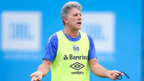 Renato vai mexer no Grêmio contra o Estudiantes (Foto: Lucas Uebel/Grêmio/Divulgação)