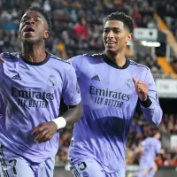 Ancelotti revela quem ele acredita que vai conquistar a bola de ouro entre Vinícius Jr. e Bellingham