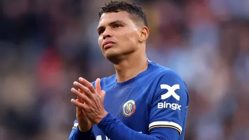 Thiago Silva of Chelsea. (Photo by Julian Finney/Getty Images)