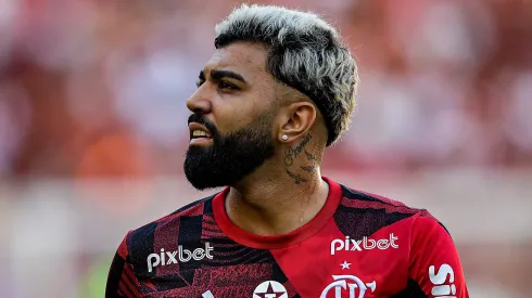 Gabigol, do Flamengo, recebe oferta para fechar com rival do Real Madrid. Foto: Thiago Ribeiro/AGIF