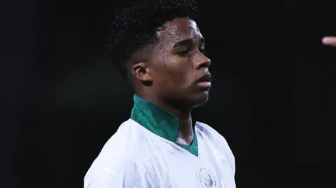 Endrick, atacante do Palmeiras. Foto: Ettore Chiereguini/AGIF