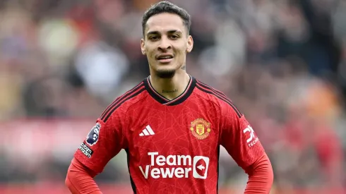 Antony of Manchester United (Photo by Michael Regan/Getty Images)
