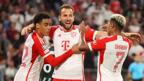 R$ 438 milhões Liverpool sai na frente do Real Madrid por craque do Bayern. (Photo by Alex Grimm/Getty Images)