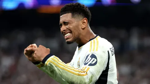 Real Madrid: Jude Bellingham jogou a semifinal contra o Bayern no sacrifício (Photo by Clive Brunskill/Getty Images)
