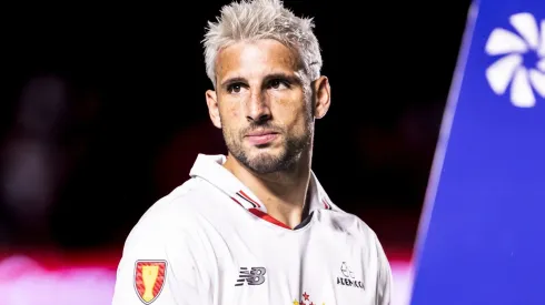 Calleri desabafa no São Paulo. Foto: Abner Dourado/AGIF