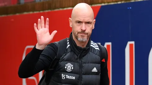 Erik ten Hag, Manager of Manchester United, (Photo by Justin Setterfield/Getty Images)