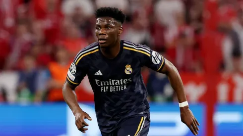 Real Madrid comunicou situação de Tchouaméni (Foto: Alexander Hassenstein/Getty Images)