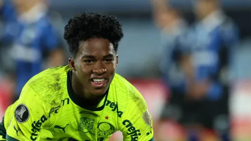 Endrick marcou mais um com a camisa do Palmeiras (Foto: Cesar Greco/Palmeiras/Divulgação)