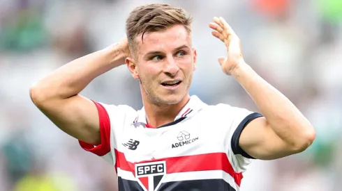 Presidente Julio Casares comenta sobre proposta de Galoppo e futuro do jogador no São Paulo. Foto: Gilson Lobo/AGIF