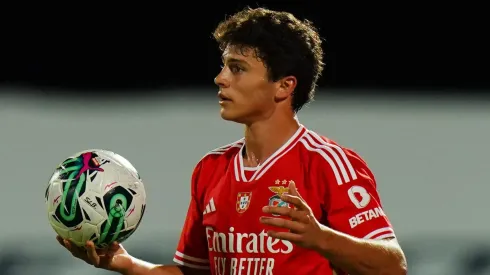 Joao Neves of SL Benfica (Photo by Gualter Fatia/Getty Images)