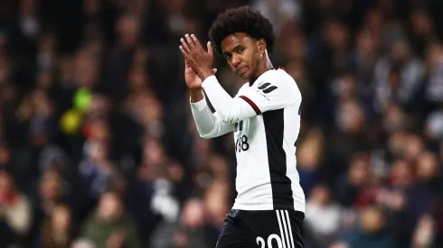 Willian of Fulham . (Photo by Clive Rose/Getty Images)