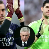Ancelotti encerra silêncio sobre goleiro titular do Real Madrid para final da Champions League