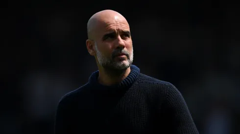 Guardiola abriu o jogo durante entrevista coletiva (Foto: Justin Setterfield/Getty Images)