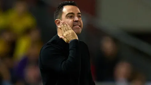 Head coach Xavi Hernandez of FC Barcelona . (Photo by Angel Martinez/Getty Images)