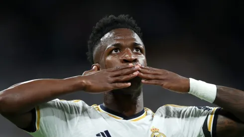 Vini Jr marca dois gols na goleada de 5 a 0. Foto: Clive Brunskill/Getty Images