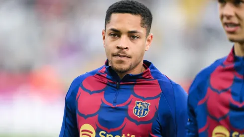 Xavi surpreendeu ao falar sobre Vitor Roque (Foto: David Ramos/Getty Images)