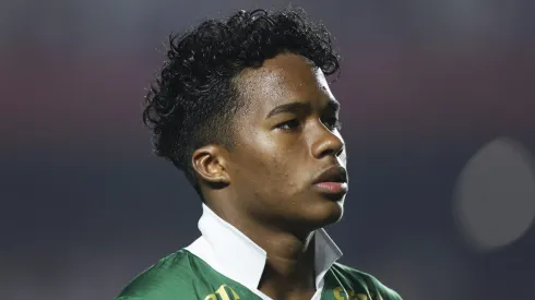 Endrick pode não atuar mais pelo Brasileirão (Photo by Alexandre Schneider/Getty Images)