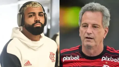 Landim reagiu à polêmica envolvendo Gabigol (Fotos: Gilvan de Souza/CRF/Divulgação)